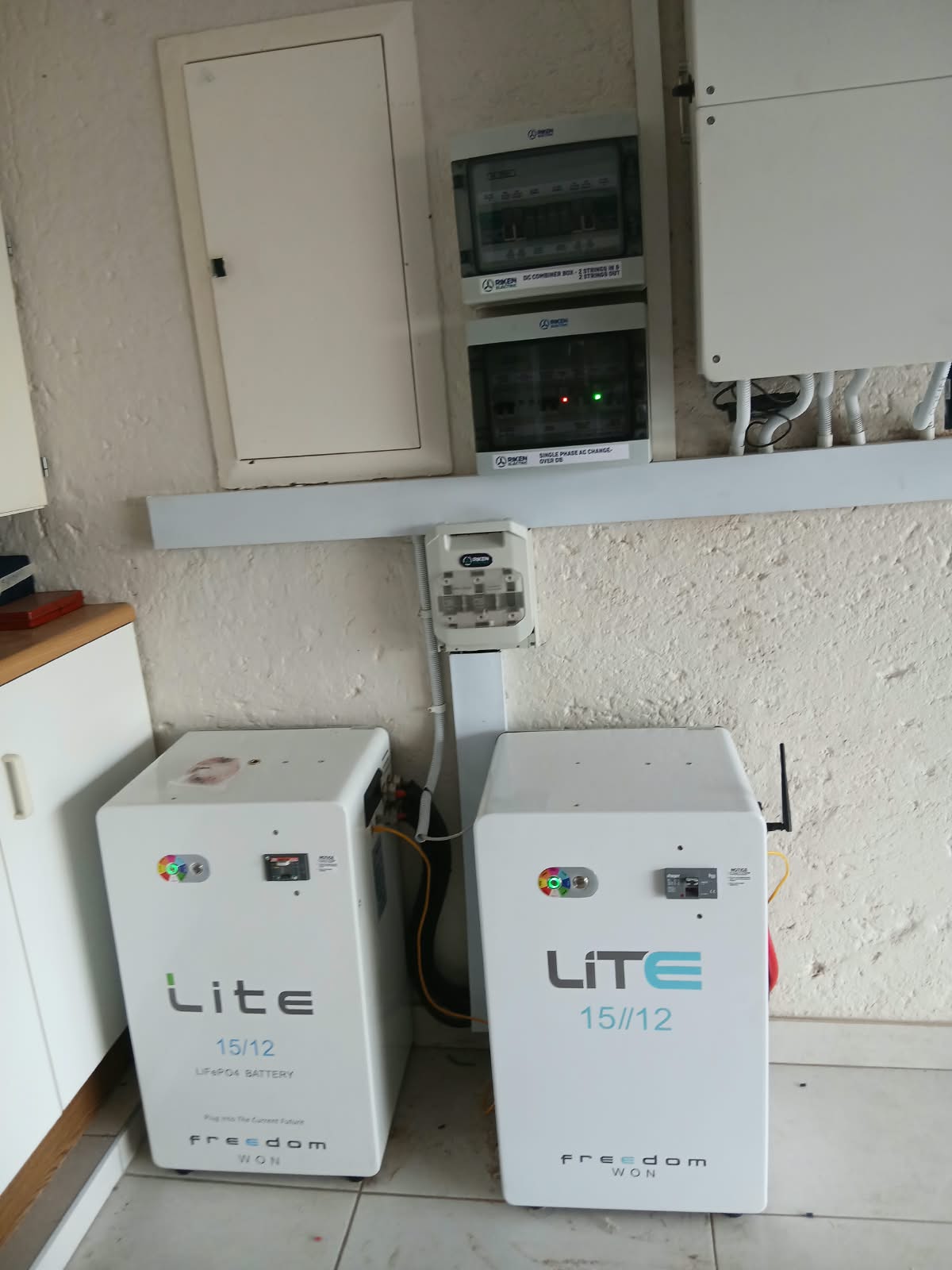 Freedom Won LiTE Battery Installation